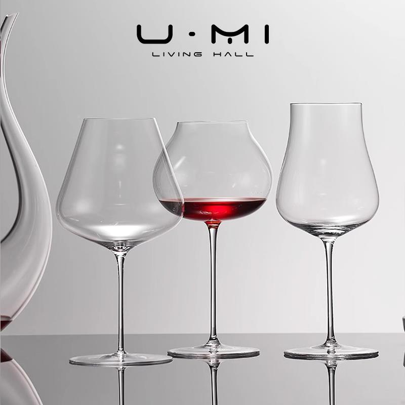 玻U Mi LIVING·乐|酒红具德曲国高档酒杯无铅水晶璃葡萄H-0113酒