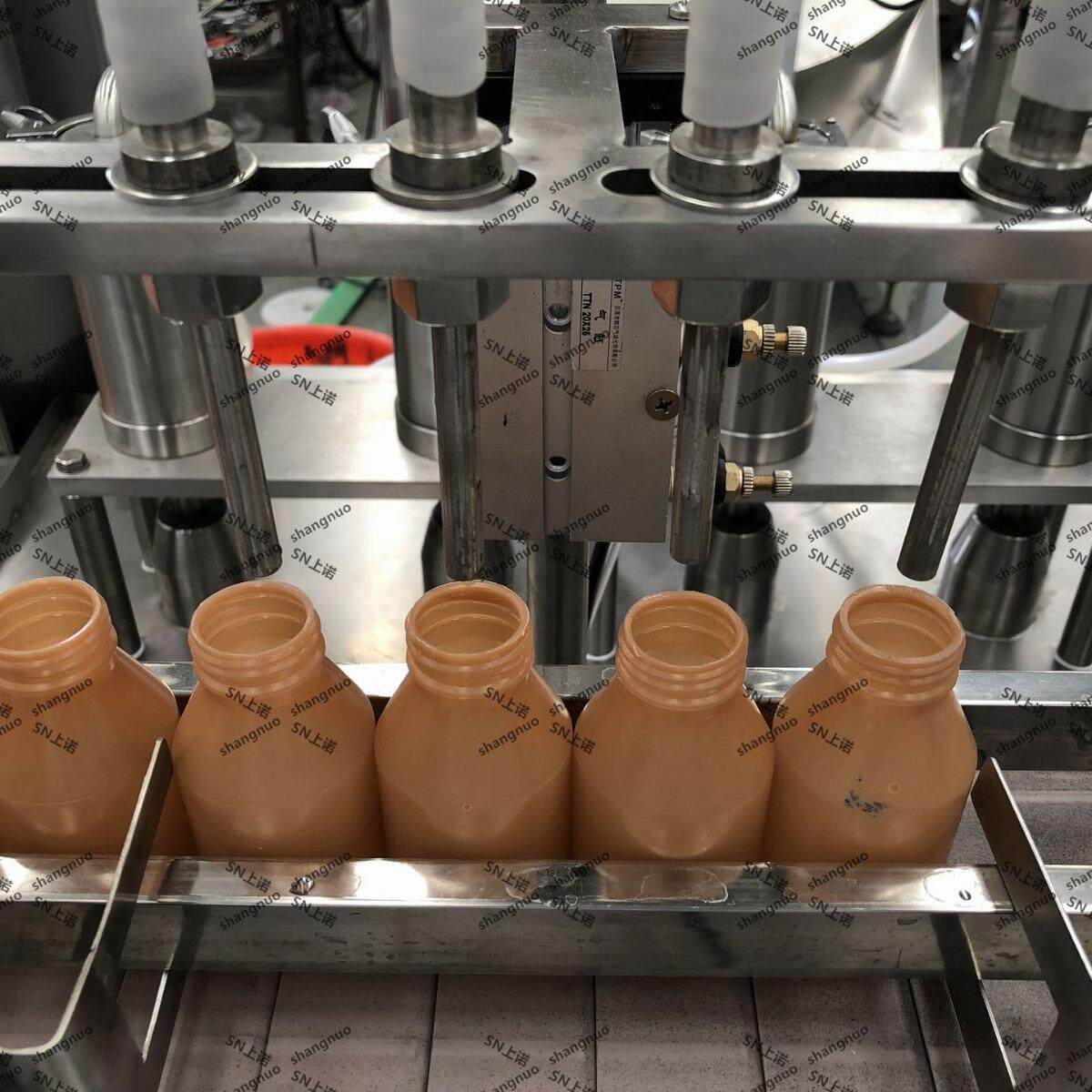 刺梨汁灌装生产线 蜂蜜柠檬水浓缩果汁饮料恒温加热灌装旋盖机器