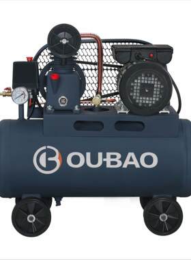 欧堡皮带式空压机36L皮带机DF1051空气压缩机0.75KW/1HP