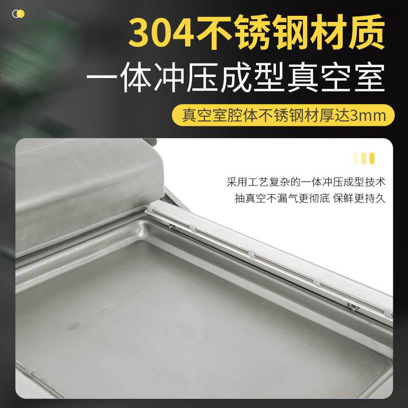 华侨DZ系列双室抽真空机肉制品豆干水果蔬菜食品真空包装机
