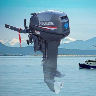 长春船用螺旋桨推进器价格小型汽油快艇发动机船尾机安装简单