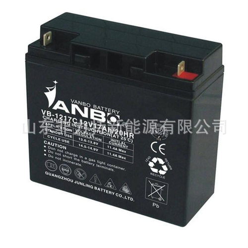 威博VANBO蓄电池VB-1217C 12V17AH直流屏 应急照明 机房备电