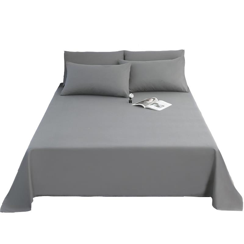 单单件20220521纯色儿童床磨毛风被单罩宿舍1.5单人ins水洗棉被枕