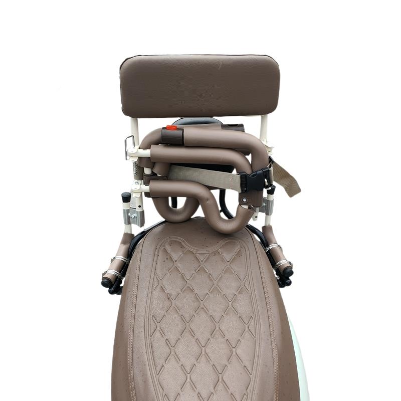 电动摩托 托滑板车儿童箱安全座后置围栏后可折叠电动076机车备宝