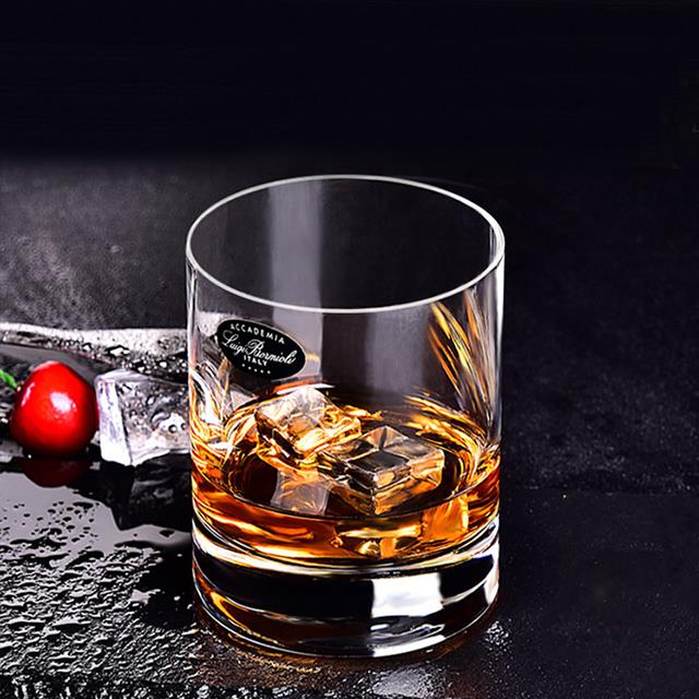 欧式复古晶水玻璃四方平底光面四方酒套吧洋酒杯烈酒杯子威士杯忌