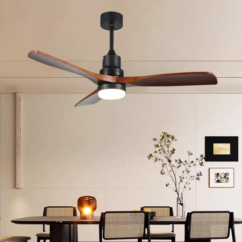 榆艺斯普瑞中风扇古灯复古榆艺吊扇灯包豪家用客轻厅卧室灯现代奢