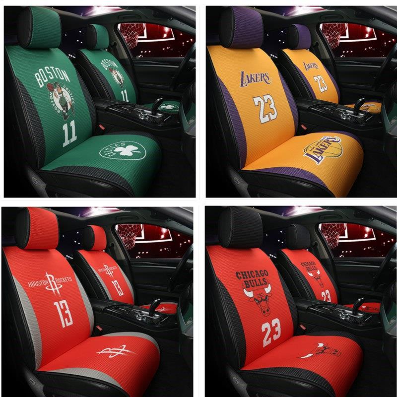 NB车A夏汽通车坐垫四季季用科比詹姆斯座45210垫篮球内座椅套子车