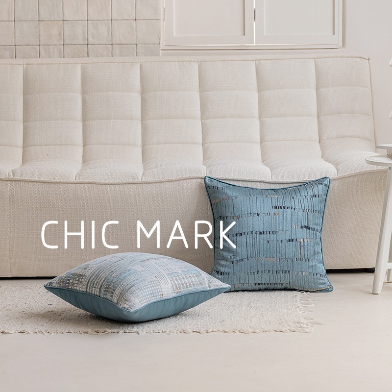 新品质感轻奢风简约民宿沙发抱枕样板间酒店靠靠枕套腰靠飘窗