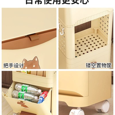 厨房垃圾桶家用带盖防臭2025新款双层厨余干湿分离分类日式大容量