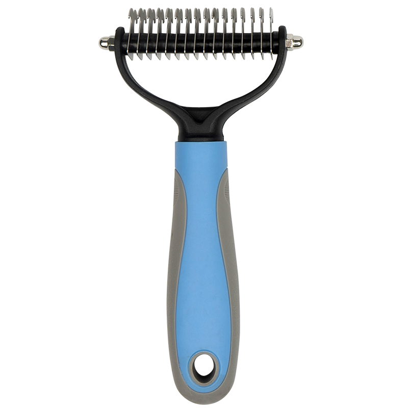 宠物开结梳去浮毛狗狗梳子金毛萨摩耶专用刷狗毛猫咪梳毛神器用品