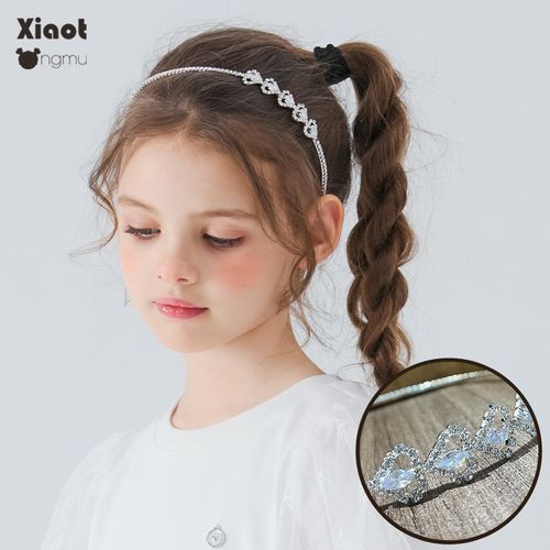 小童木 气质闪钻儿童发箍2025新款压碎发头饰不勒头发饰女童头箍