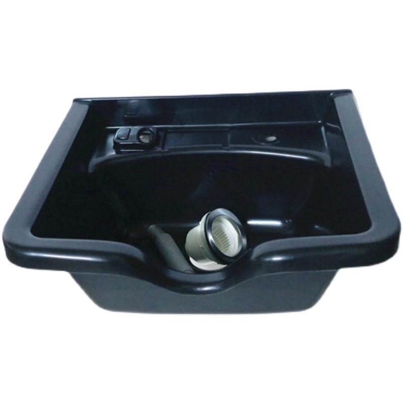 洗头床配件塑料盆/ 理发店洗头盆架子/简易挂式/挂墙上洗头盆