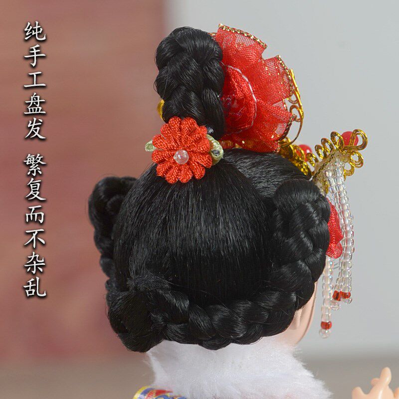 中国风特色北京绢人京剧娃娃戏曲人偶黑神话孙悟空摆件送老外礼品,特色手工艺,绢人,淘宝优惠券,粉丝福利购,淘宝优惠卷