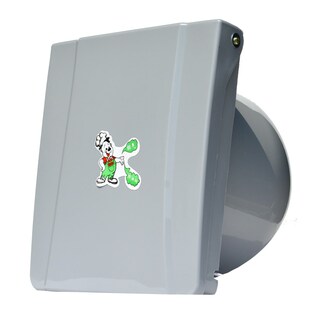 百探翻盖排气扇厨房油烟换气扇家用排风扇窗式墙式强力油烟抽风机