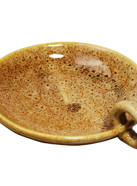 秘鲁圣木烧盘托盘摆件水晶消磁碗白鼠尾草燃烧净化器皿陶瓷烧盘