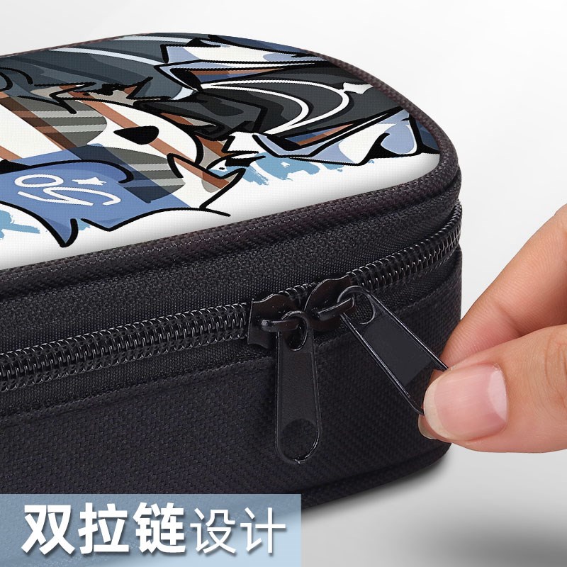 CH圈国拟笔袋小学生文具盒初中生铅笔盒笔盒男童男孩子男孩款男生