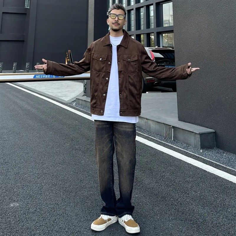 美式vibe铁锈黑水洗做旧直筒牛仔裤褶皱纹路休闲百搭复古时尚男潮,男装,牛仔裤,淘宝优惠券,粉丝福利购,淘宝优惠卷