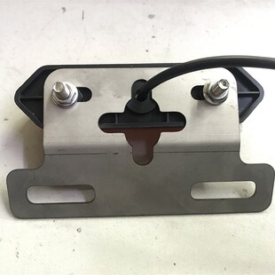 欧诺思代驾电动车不锈钢车牌架 尾灯架 家用电动自行车牌架通用款