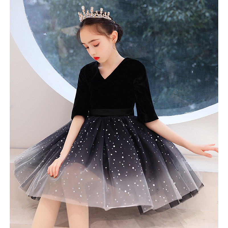 女童晚礼服儿童公主裙小孩走秀花童婚纱生日主持人钢琴演出服轻奢,童装/婴儿装/亲子装,儿童礼服,淘宝优惠券,粉丝福利购,淘宝优惠卷