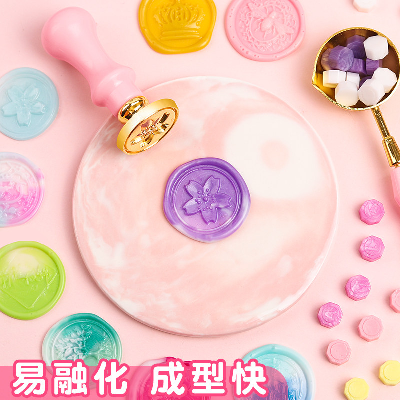 专用火漆炉印章炉子和勺子熔炉套装火漆勺工具火炉小配件蜡烛蜡粒图片