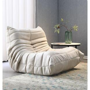 懒人沙发可压缩毛毛虫单人双人三人位卧室客厅小户型沙发躺椅休闲