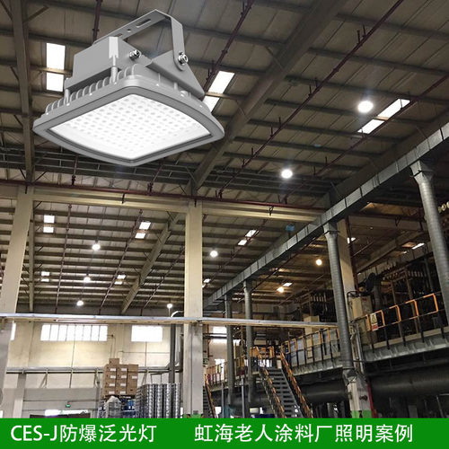 led防爆泛光灯涂料厂照明灯具带防爆证免维护100W150W200W
