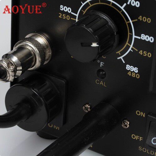 傲月AOYUE968A+热风枪烙铁吸烟仪三合一多功能数显焊台维修工具