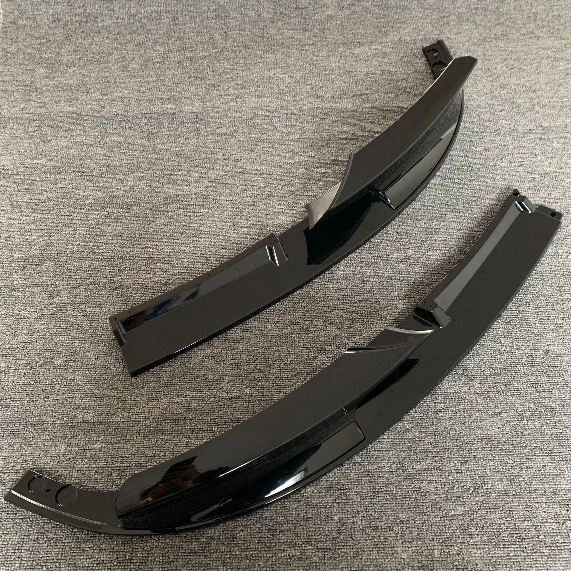 适用于宝马3系前唇F30/F35改装MP款大包围12-18款二段式分体前唇