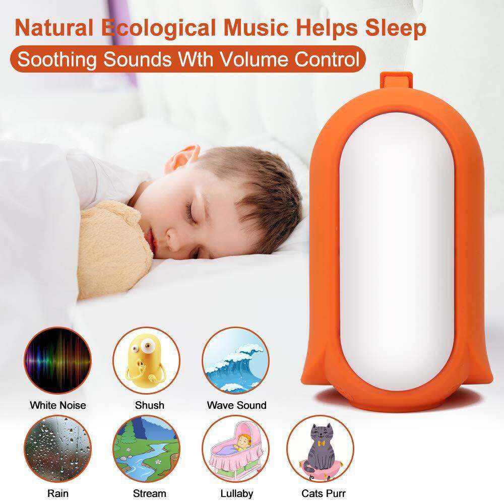 三只羊现货婴儿安抚助眠仪白噪音便携睡眠器小夜灯工厂助睡安抚