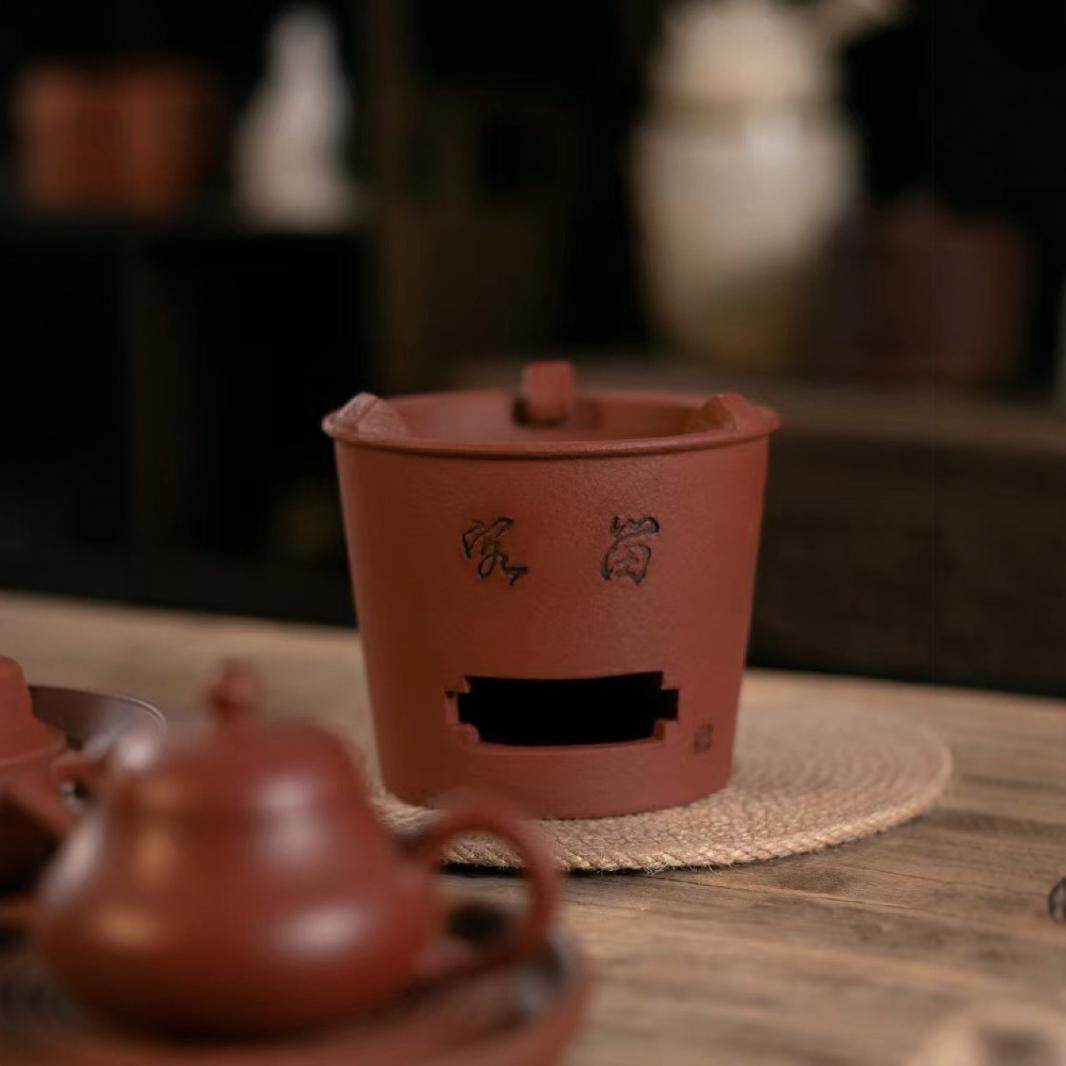 潮州工夫茶古风留客炉红泥小火炉围炉煮茶茶炉炭炉酒精炉两用款