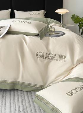 高厚档冬季A类100支纯磨毛四件套全棉单加床四棉件76206套双人床