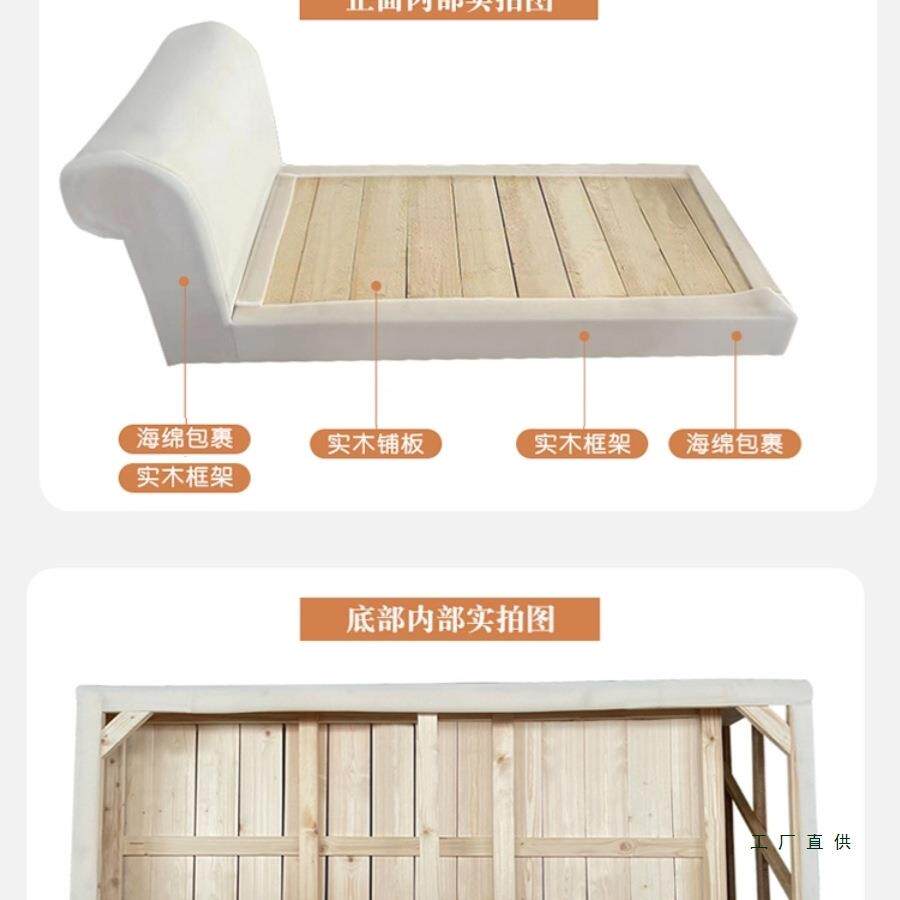 现代式985布美艺妃躺椅小户沙发贵妃榻卧室躺贵床酒店型民宿单人
