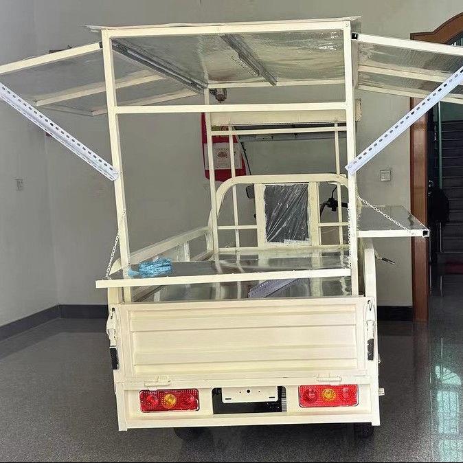 电遮动三轮车摊专用小吃架子烤肠凉皮架子阳108棚炸串饼卤味摆煎