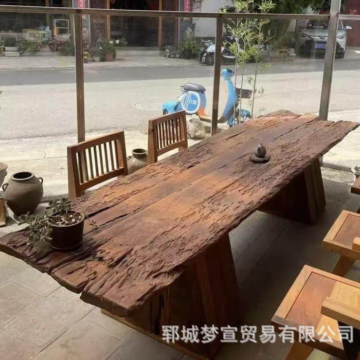 公新中式老GPY榆门木茶桌实木老木板办桌椅家居实长条桌学习桌茶,电子元器件市场,其它元器件,淘宝优惠券,粉丝福利购,淘宝优惠卷