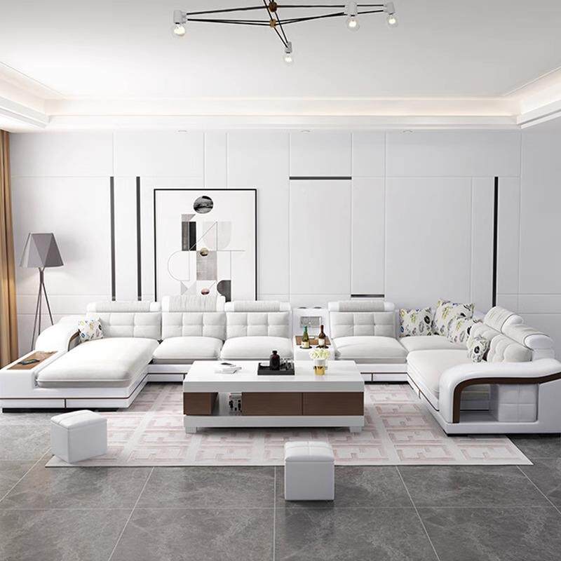 布艺整布艺沙发沙客厅组合简约现大小户型贵妃代乳胶发可拆洗科技