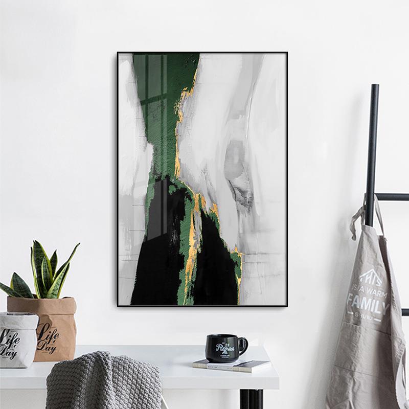 奢清流轻壁客厅大幅画装饰画酒店走样廊挂画抽象板206间画工厂