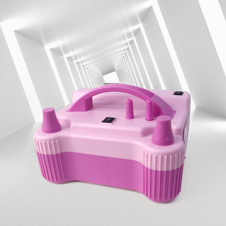 粉215色CD508PR双O孔电套动充泵电动充气机三档可充5寸1气0寸球