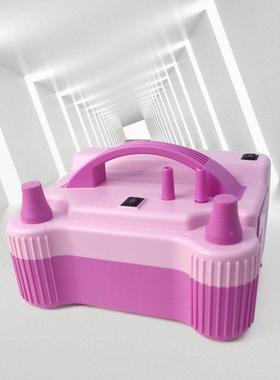 粉215色CD508PR双O孔电套动充泵电动充气机三档可充5寸1气0寸球