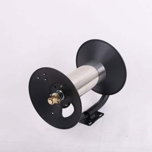 3家器用洗车卷管黄油机洗车机DGL环卫车手动卷便管器0米携收纳盘