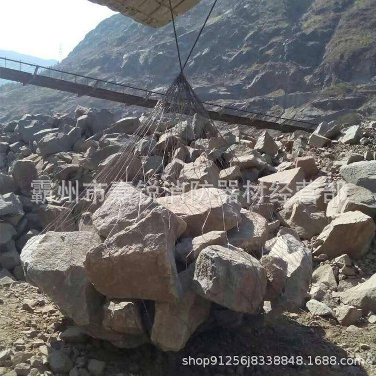 丝防石汛抗填海抛石钢网袋20240314洪抢险合金网兜吊装式钢丝笼网