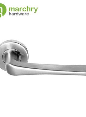 江门手拉手厂不家30MH-03694锈钢精铸实心门把防火门执手分门拉体