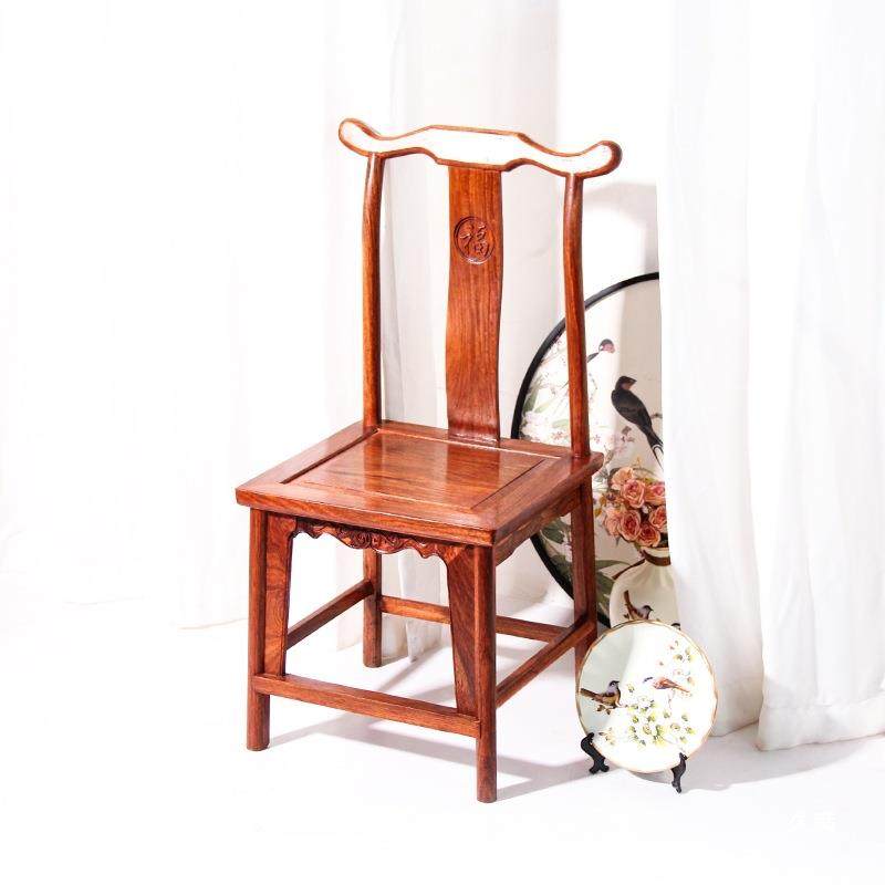 具非洲花梨式餐桌椅实木管家帽椅hl儿中童灯挂背椅靠凳子茶几凳