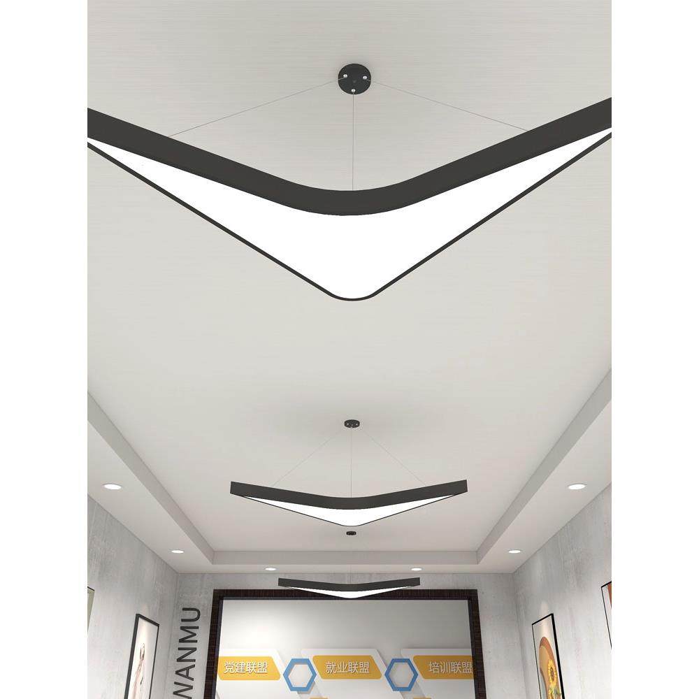 尾造型健身房办公室786网燕咖商场超市道走廊现代简约过创意铁艺