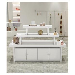 中岛台展示台饰具品服装母流婴展示台水台中岛桌662文中岛柜展示