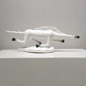 创意TCW艺术雕塑摆件追风飞马酒店大堂厅马办公客室装 桌面饰艺术