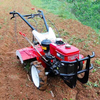 17四驱汽启油土壤耕微耕机电动除草7开沟旋耕机手把转HLV整向差速