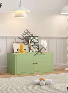 新双门单款门衣柜顶柜由组XJV合阳台自储物柜柜家用小矮柜子顶收