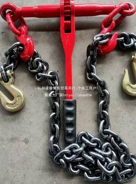 器运输货车线收紧器紧拉链41491紧器棘轮条器链紧固紧器铁链大件