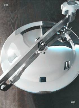 304卫生人孔盖不锈钢3ACS酒16L快开常人孔罐圆形椭圆翻边级手孔Y