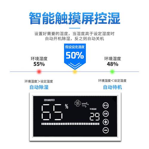 奈斯达商用除湿机家用带/水办公NOW室家用智工业除湿9能0箱LD